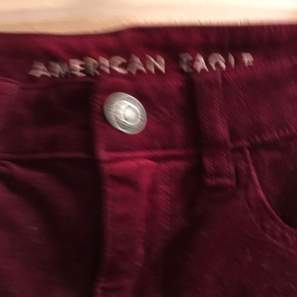Dark red jeans - Picture 3 of 6